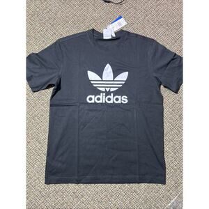 Adidas Treefoil Mens Medium T-Shirt Black, NWT